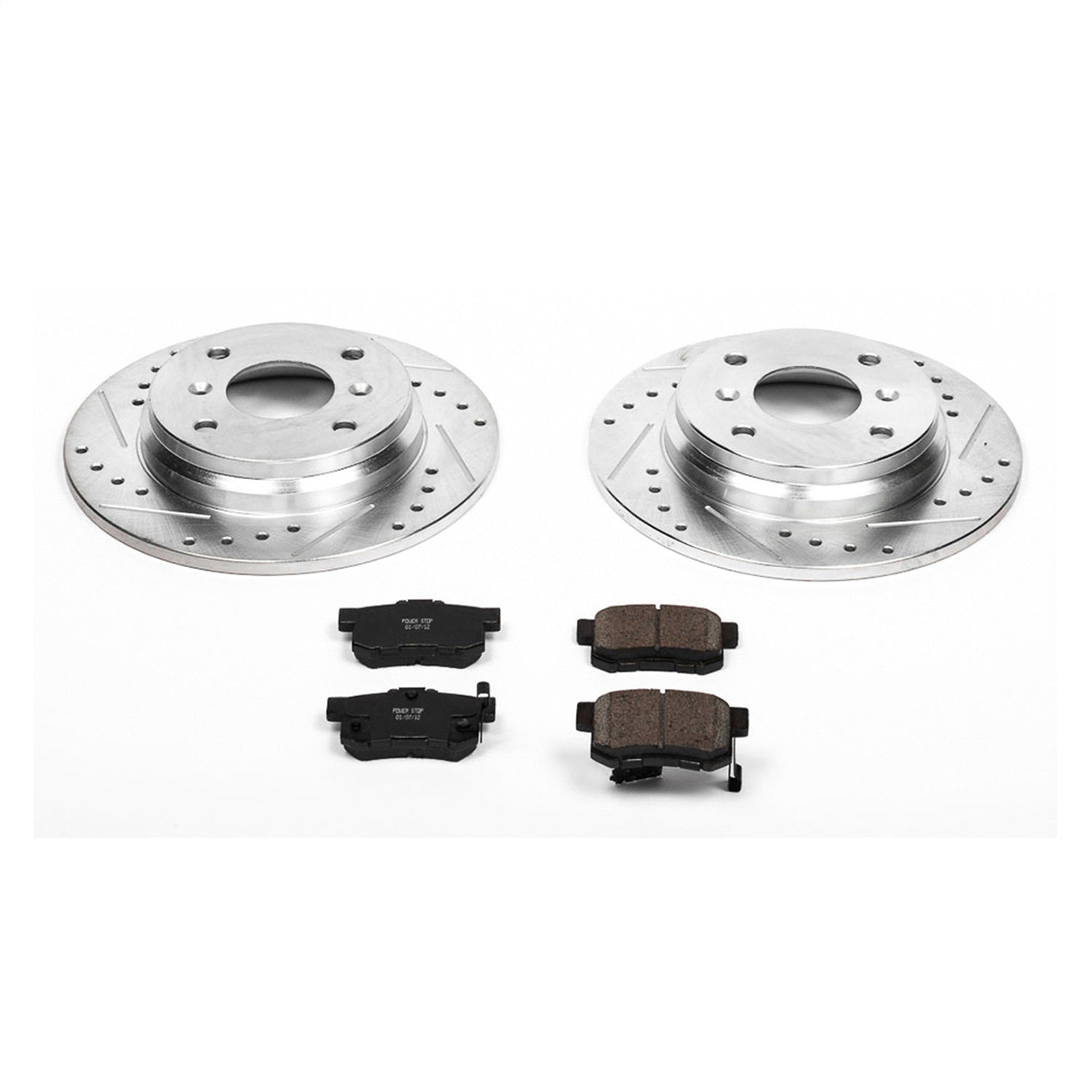 PowerStop Rear Z23 Evolution Sport Brake Kit | Honda Prelude (92-96) (K407)