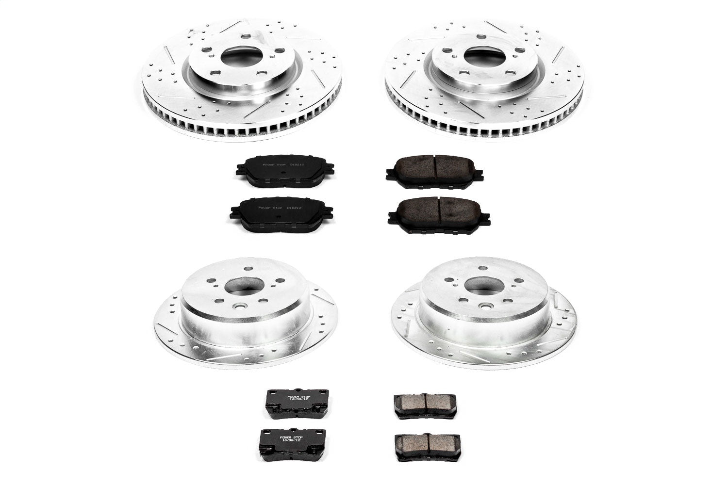 PowerStop Front & Rear Z23 Evolution Sport Brake Kit | Lexus IS250 (09-13) (K4076)
