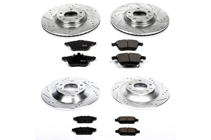 PowerStop Front & Rear Z23 Evolution Sport Brake Kit | Mazda 6 (06-07) (K4092)