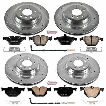 PowerStop Front & Rear Z23 Evolution Sport Brake Kit | BMW 335d (2009) (K4094)