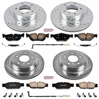 PowerStop Front & Rear Z23 Evolution Sport Brake Kit | BMW 328i (07) (K4103)