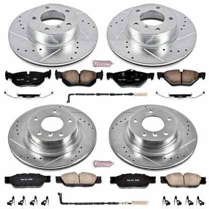 PowerStop Front & Rear Z23 Evolution Sport Brake Kit | BMW 328i (07) (K4106)