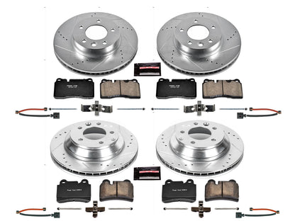PowerStop Front & Rear Z23 Evolution Sport Brake Kit | Volkswagen Touareg (06) (K4108)
