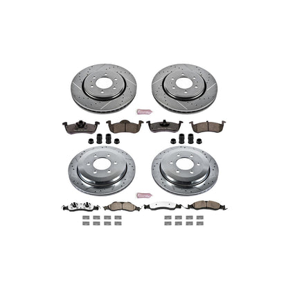 PowerStop Front & Rear Z36 Truck & Tow Brake Kit | Ford Expedition (07-09) (K4109-36)