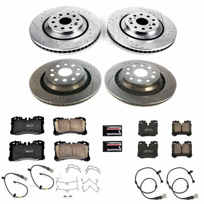 PowerStop Front & Rear Z23 Evolution Sport Brake Kit | Lexus LS460 (07-09) (K4112)