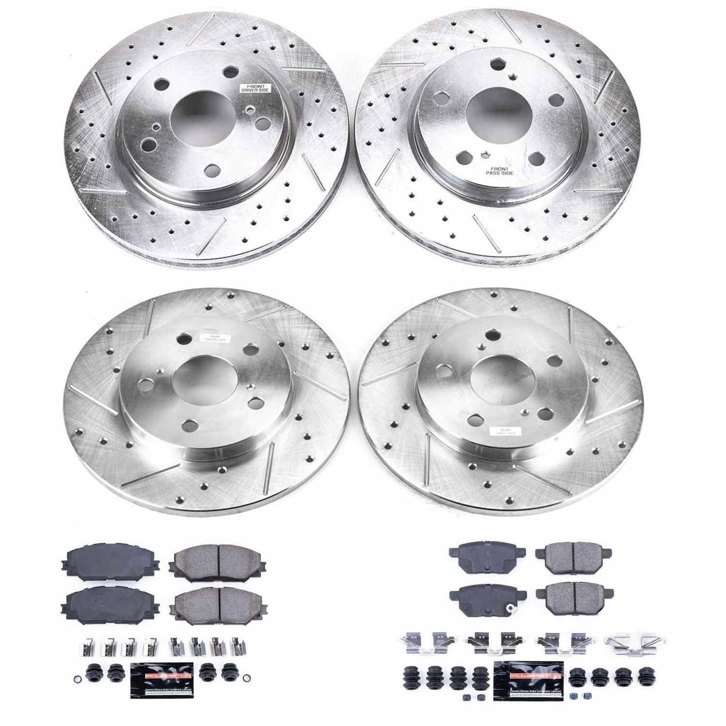 PowerStop Front & Rear Z23 Evolution Sport Brake Kit | Scion xB (08-15) (K4141)