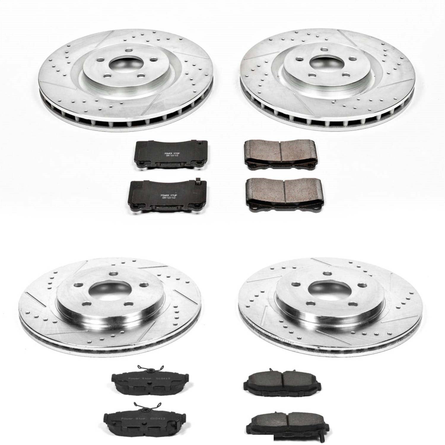 PowerStop Front & Rear Z23 Evolution Sport Brake Kit | Ford Mustang (11-14) (K4148)
