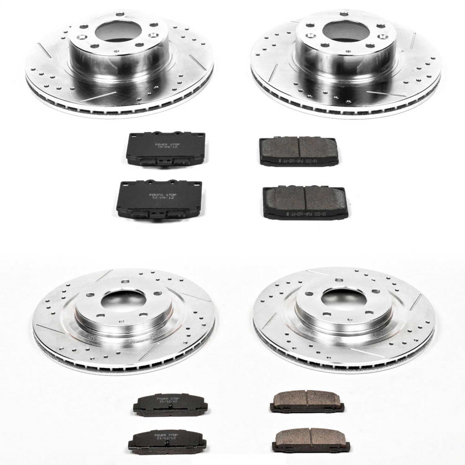 PowerStop Front & Rear Z23 Evolution Sport Brake Kit | Mazda RX-7 (93-95) (K4186)