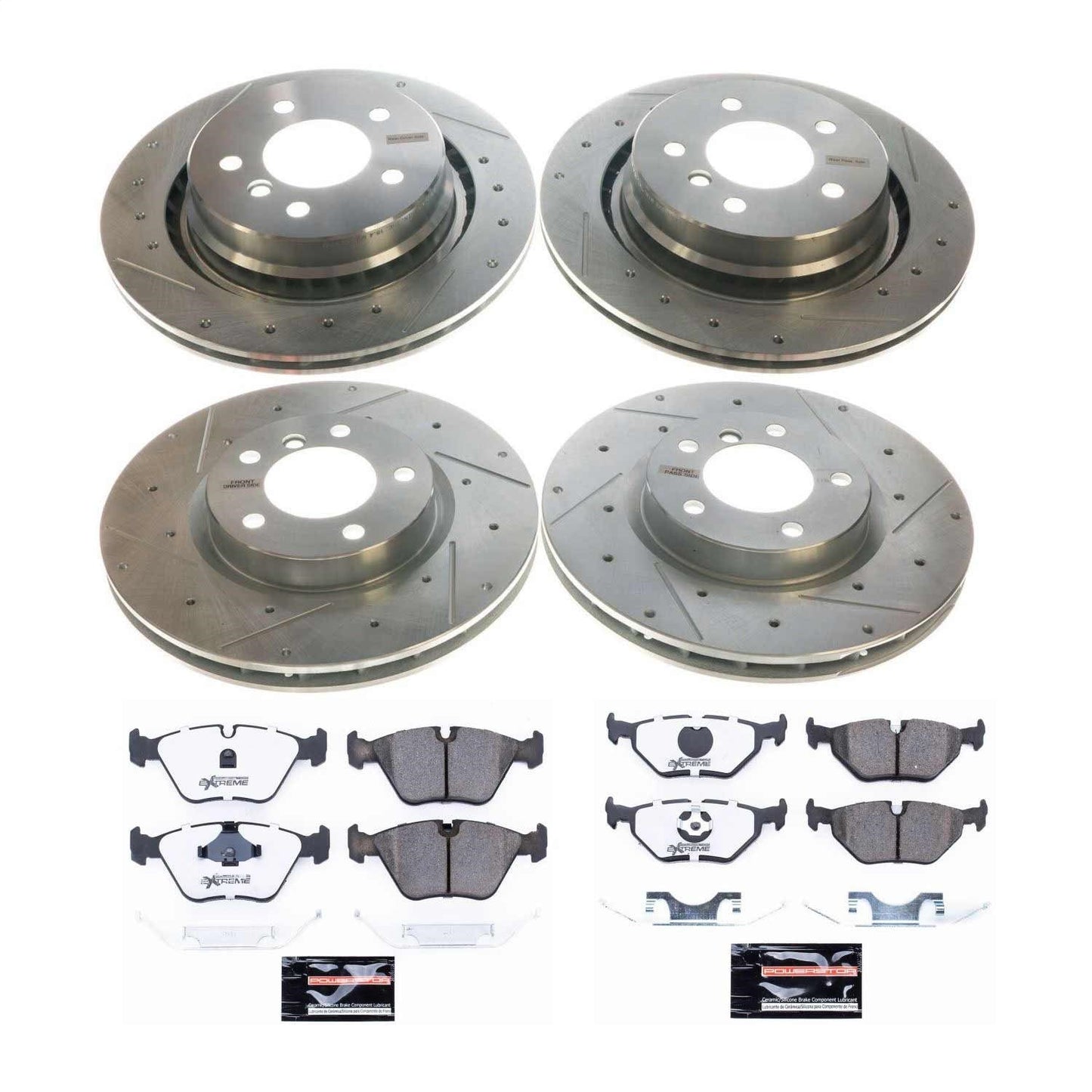 PowerStop Front & Rear Z26 Street Warrior Brake Kit | BMW M3 (95-99) (K4229-26)