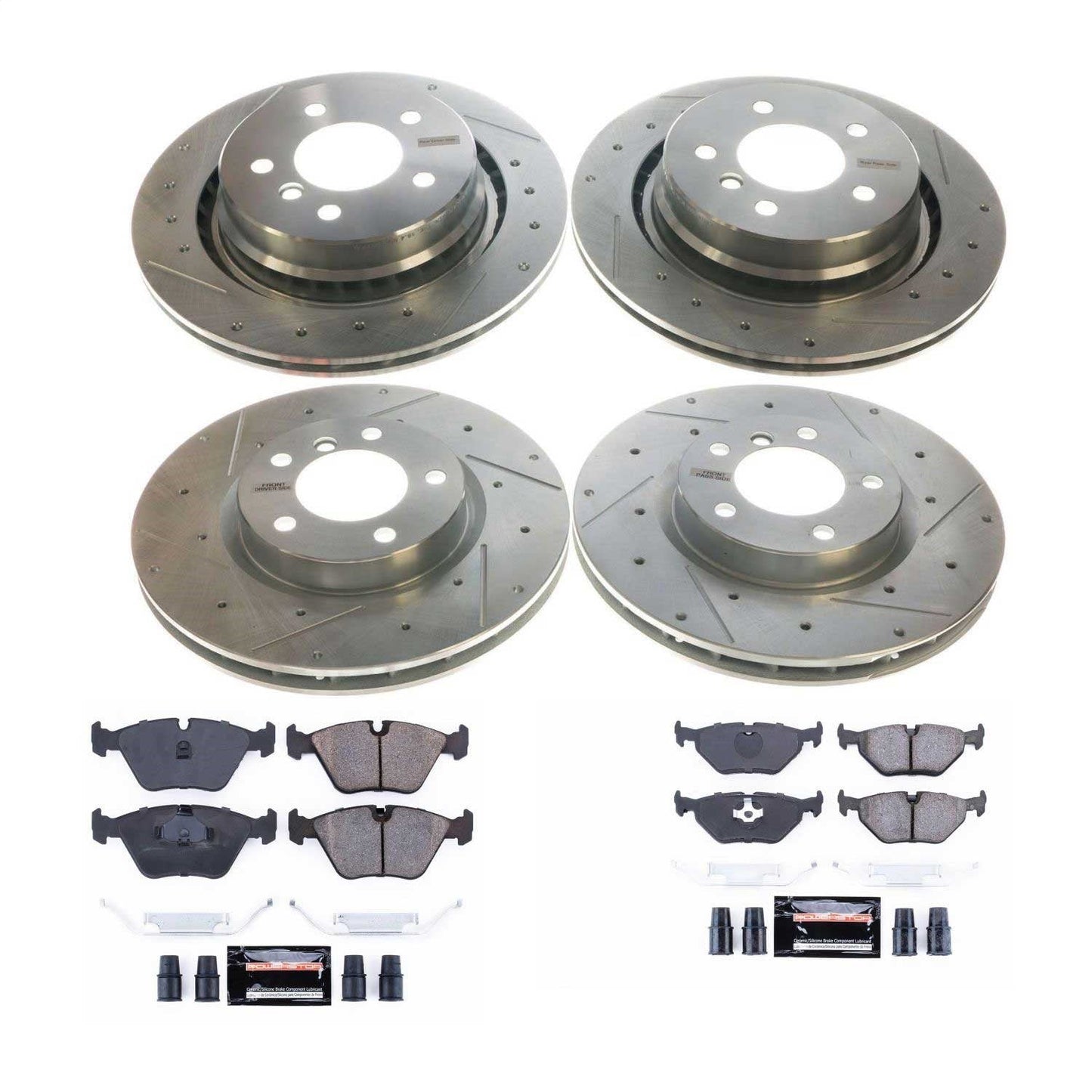 PowerStop Front & Rear Z23 Evolution Sport Brake Kit | BMW M3 (95-99) (K4229)
