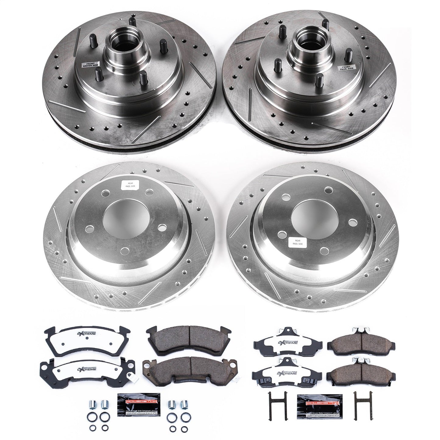 PowerStop Front & Rear Z23 Evolution Sport Brake Kit | Chevrolet Impala (94-96) (K4338)