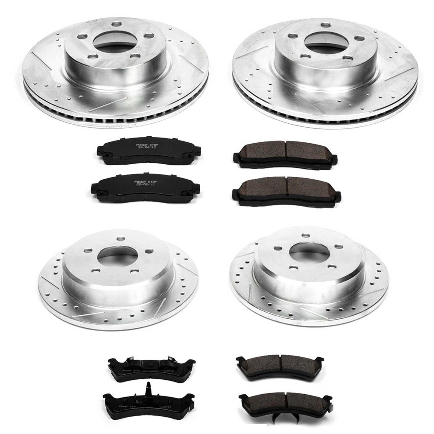 PowerStop Front & Rear Z23 Evolution Sport Brake Kit | Ford Explorer (01-02) (K4357)