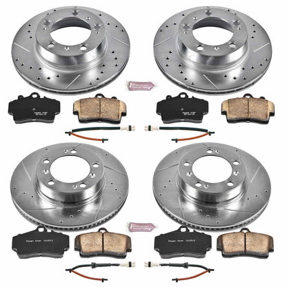 PowerStop Front & Rear Z23 Evolution Sport Brake Kit | Porsche Boxster (97-04) (K4406)