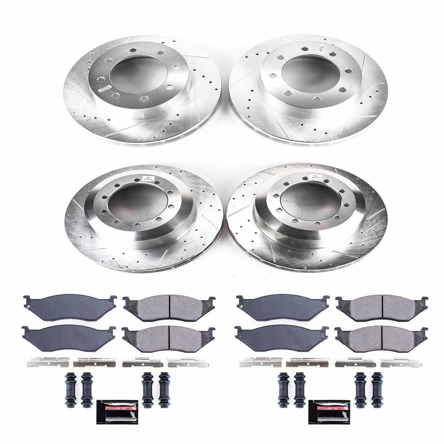 PowerStop Front & Rear Z23 Evolution Brake Kit | Ford F-550 Super Duty (99-04) (K4416)