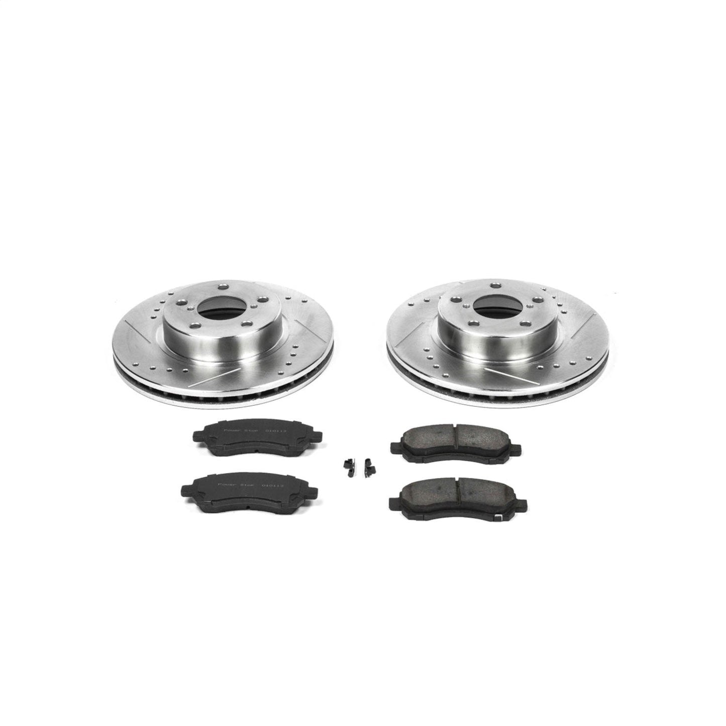 PowerStop Front Z23 Evolution Sport Brake Kit | Subaru Impreza (97-01) (K445)