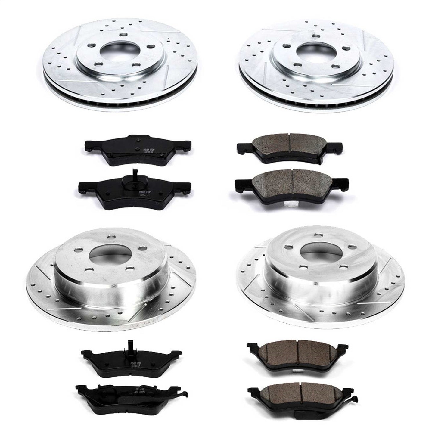 PowerStop Front & Rear Z23 Evolution Sport Brake Kit | Chrysler Town & Country (01-07) (K4458)