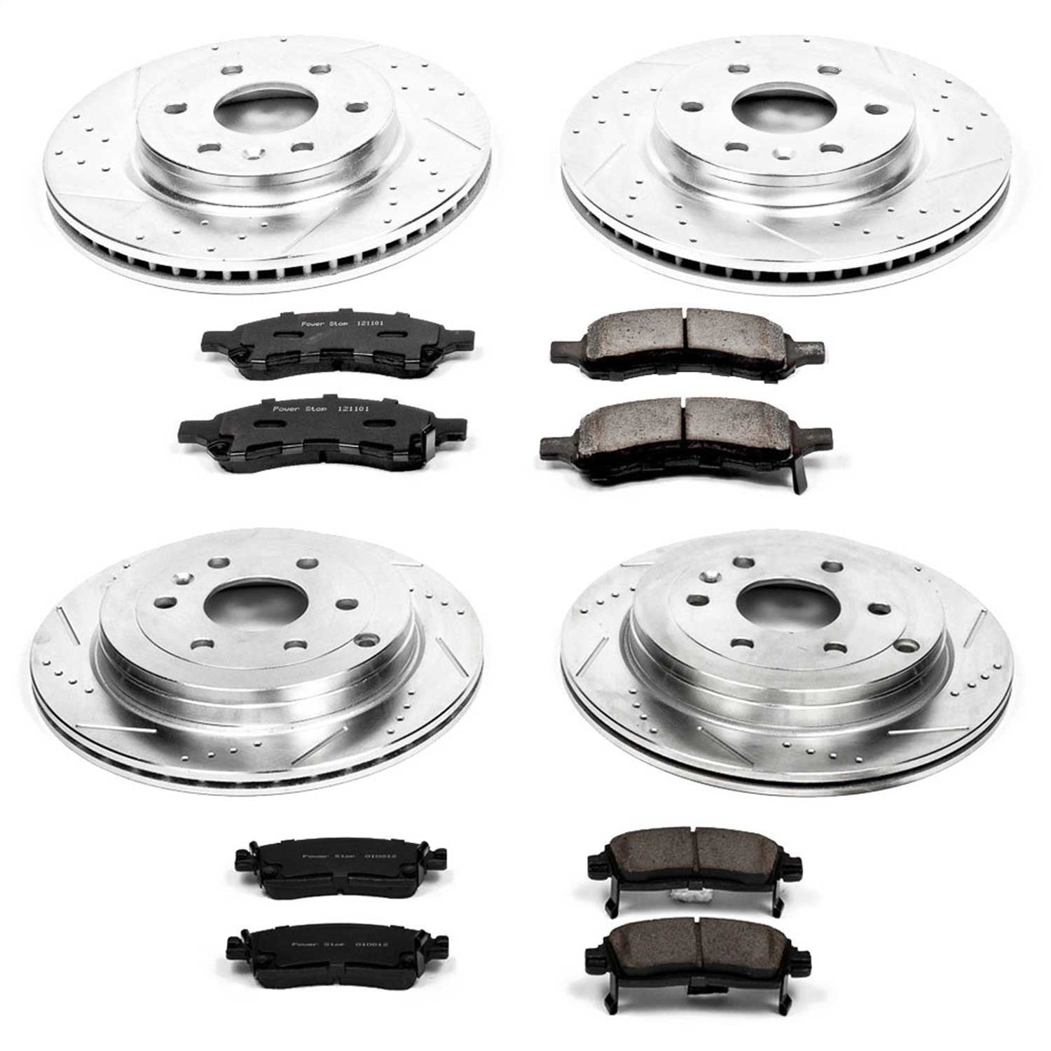 PowerStop Front & Rear Z23 Evolution Sport Brake Kit | Buick Enclave (08-17) (K4466)