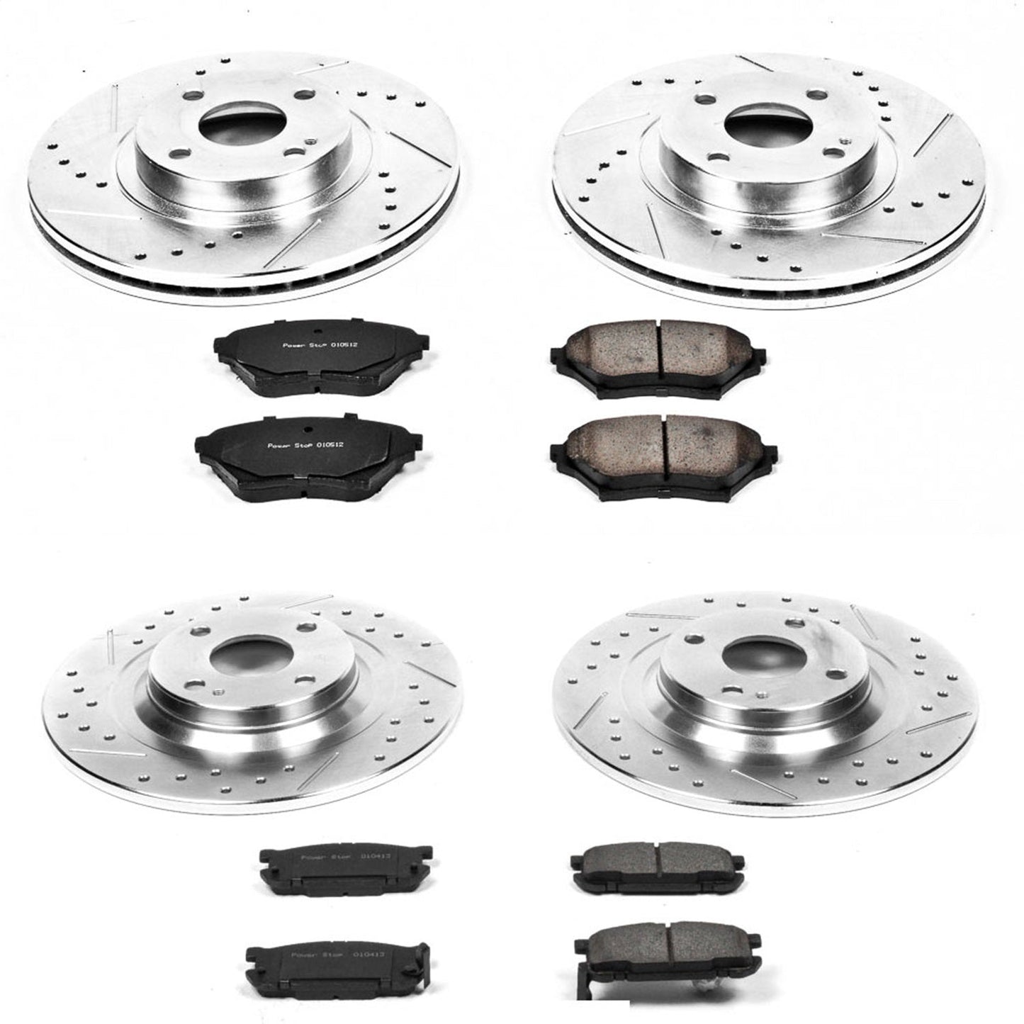 PowerStop Front & Rear Z23 Evolution Sport Brake Kit | Mazda Miata (01-05) (K4468)
