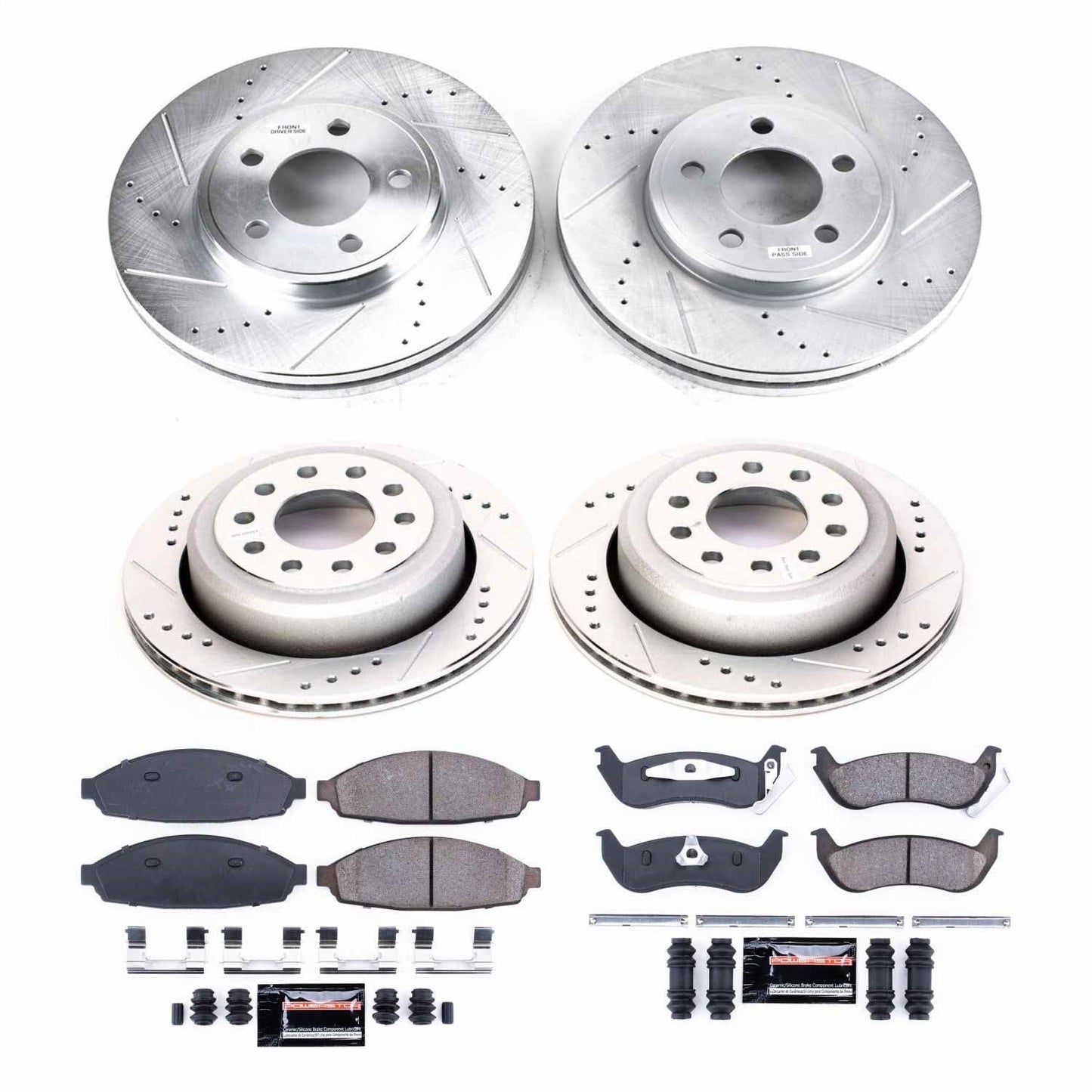 PowerStop Front & Rear Z23 Evolution Sport Brake Kit | Lincoln Town Car (03-11) (K4486)