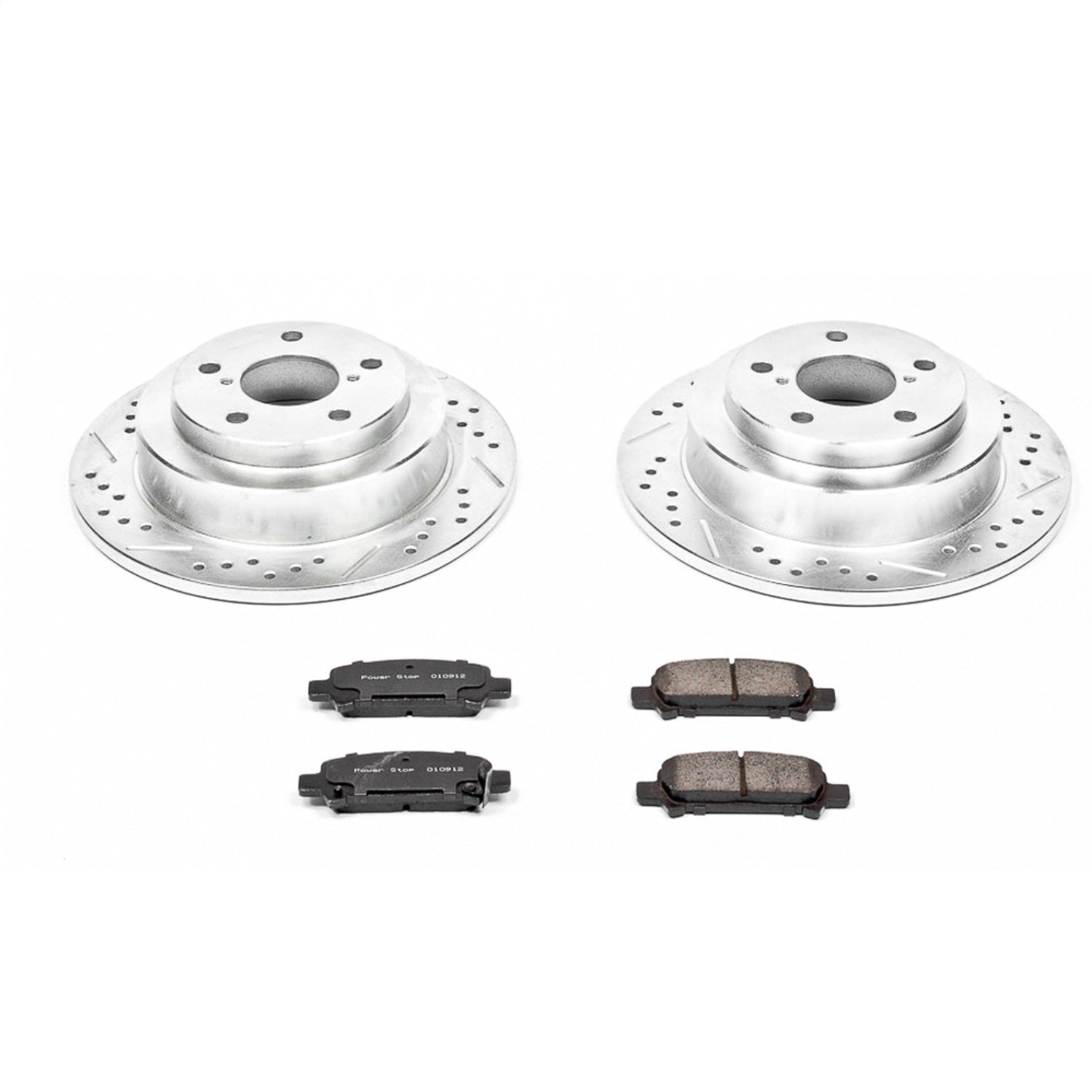 PowerStop Rear Z23 Evolution Sport Brake Kit | Subaru Forester (98-03) (K449)