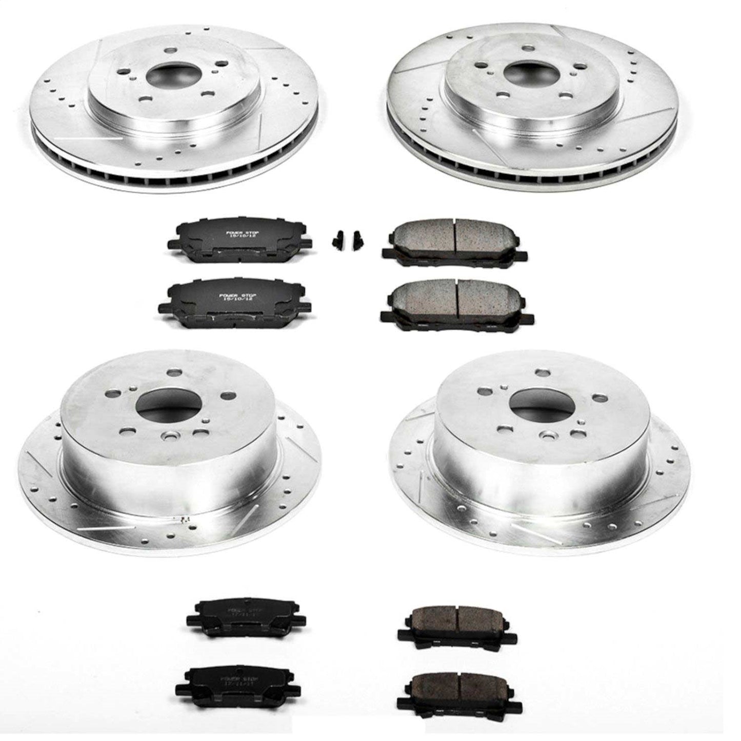PowerStop Front & Rear Z23 Evolution Sport Brake Kit | Lexus RX330 (04-06) (K4530)