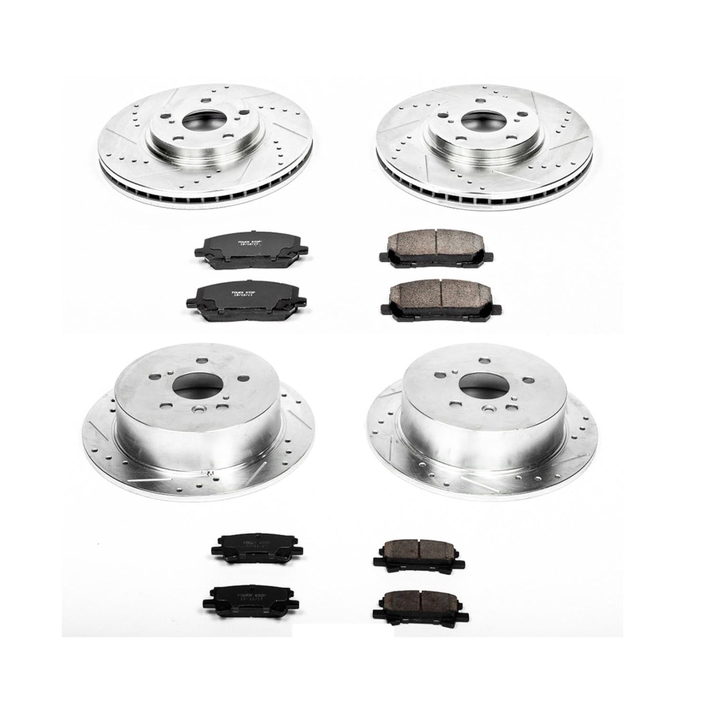 PowerStop Front & Rear Z23 Evolution Sport Brake Kit | Toyota Highlander (04-07) (K4531)