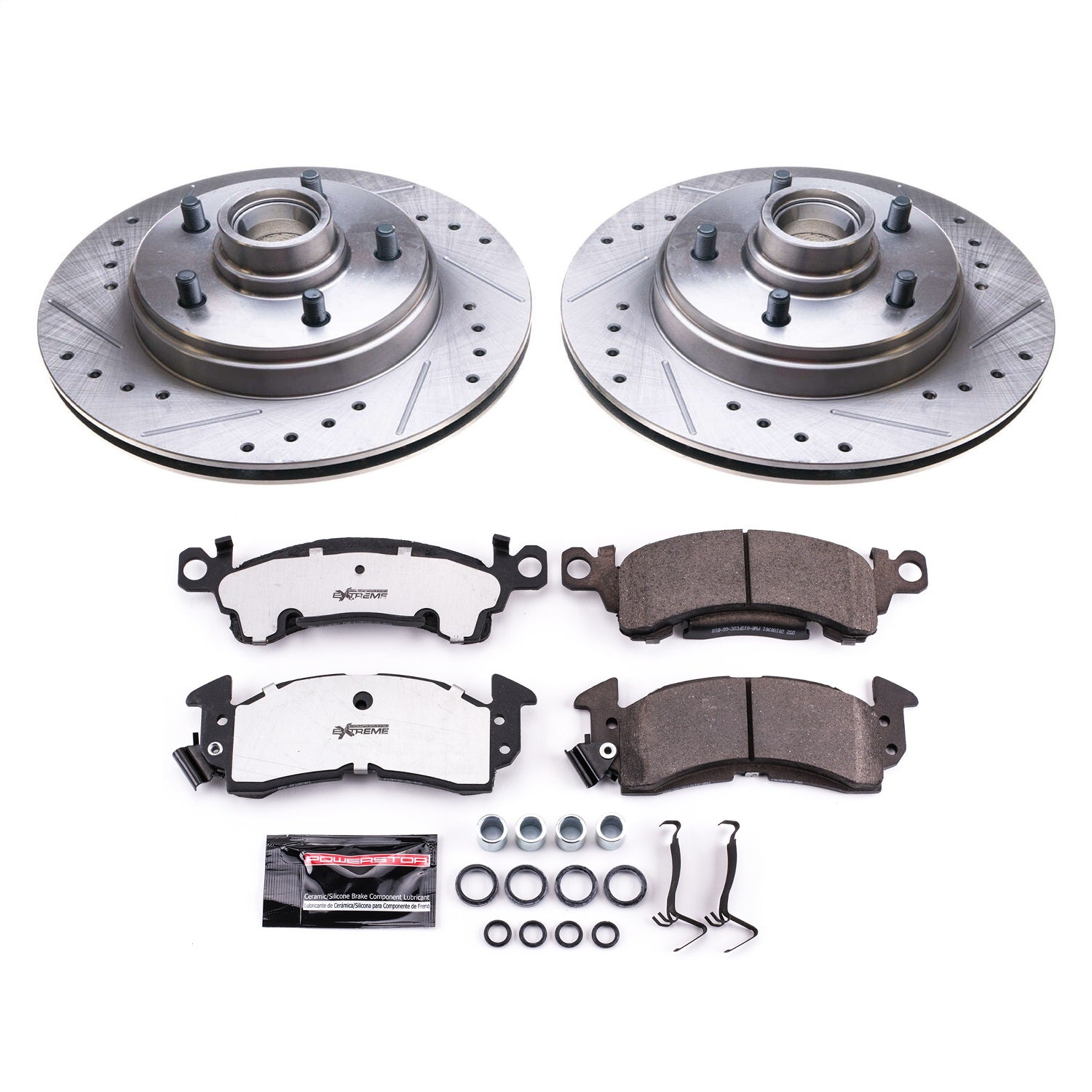 PowerStop Front Z26 Street Warrior Brake Kit | Buick Electra (85-89) (K4535-26)