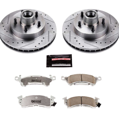 PowerStop Front Z26 Street Warrior Brake Kit | Buick Centurion (71-73) (K4539-26)