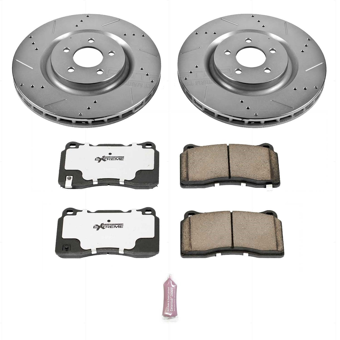 PowerStop Front Z26 Street Warrior Brake Kit | Ford Mustang (07-14) (K4547-26)