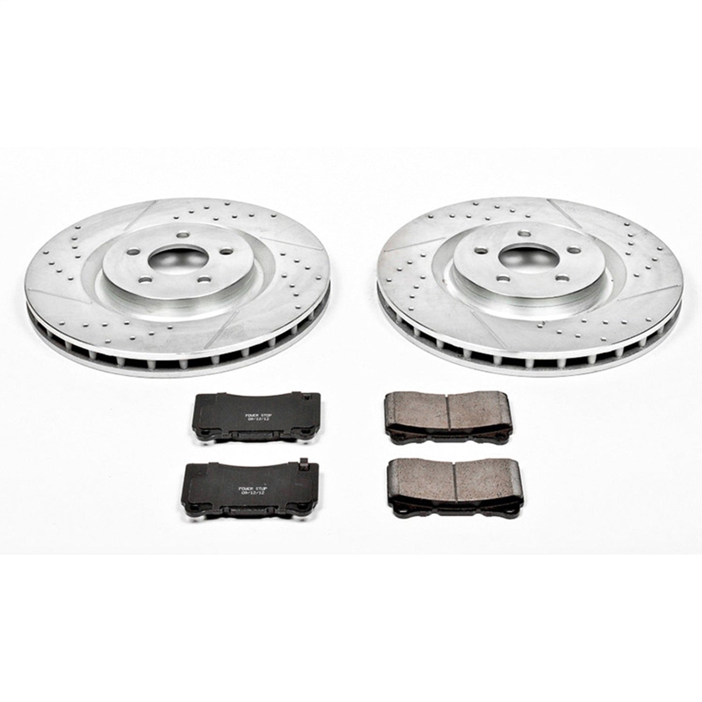 PowerStop Front Z23 Evolution Sport Brake Kit | Ford Mustang (07-14) (K4547)