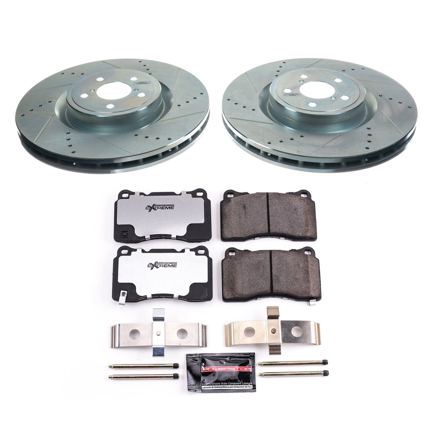 PowerStop Front Z26 Street Brake Kit | Subaru BRZ 2017–2020 (K4549-26)