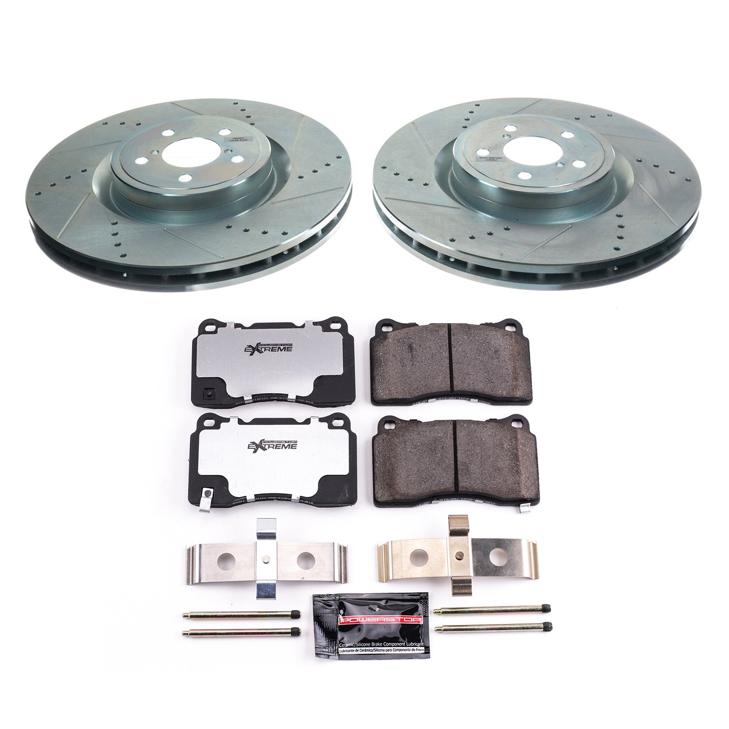 PowerStop Front Z26 Street Brake Kit | Subaru BRZ 2017–2020 (K4549-26)