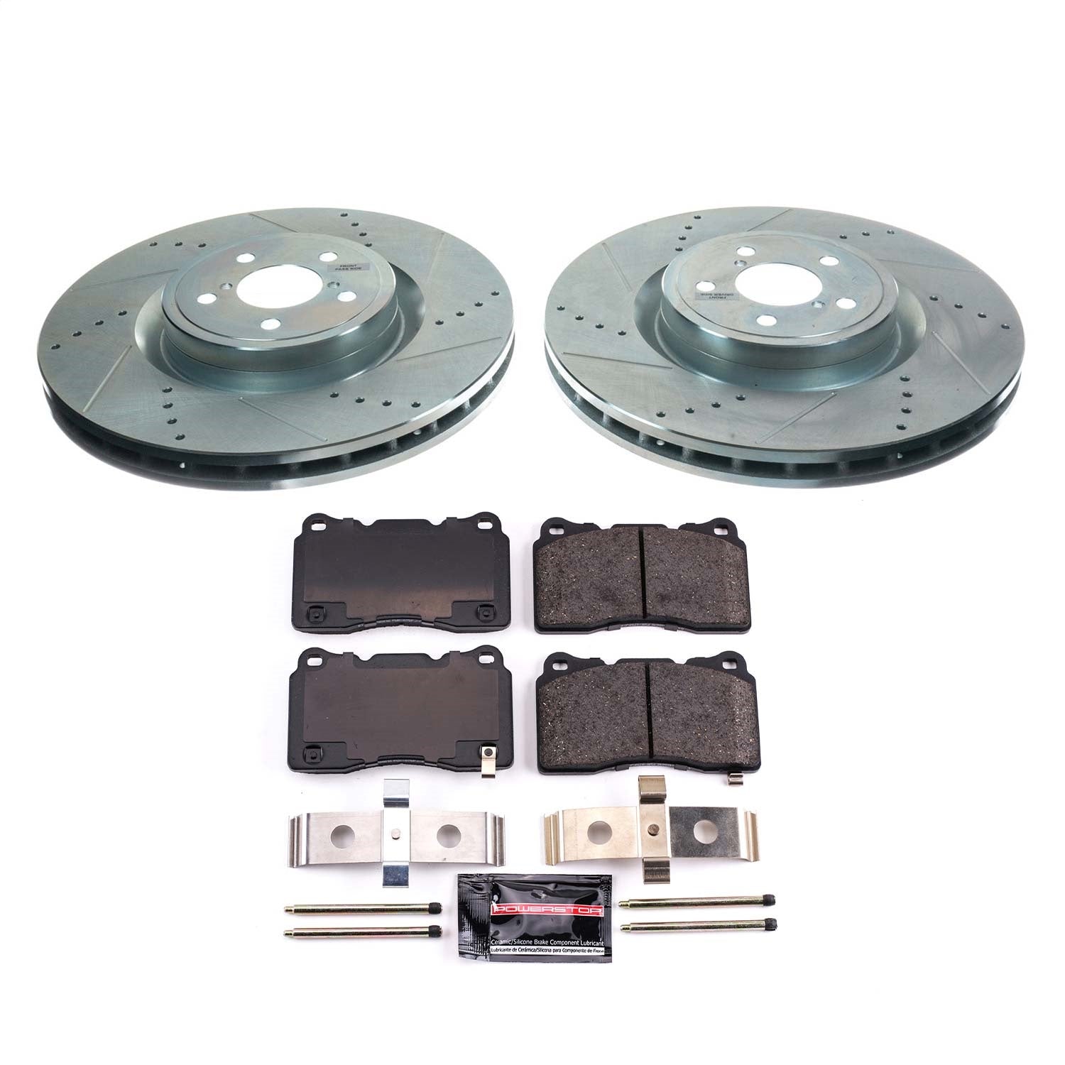 PowerStop Front Z23 Evolution Brake Kit | Subaru BRZ 2017–2020 (K4549)