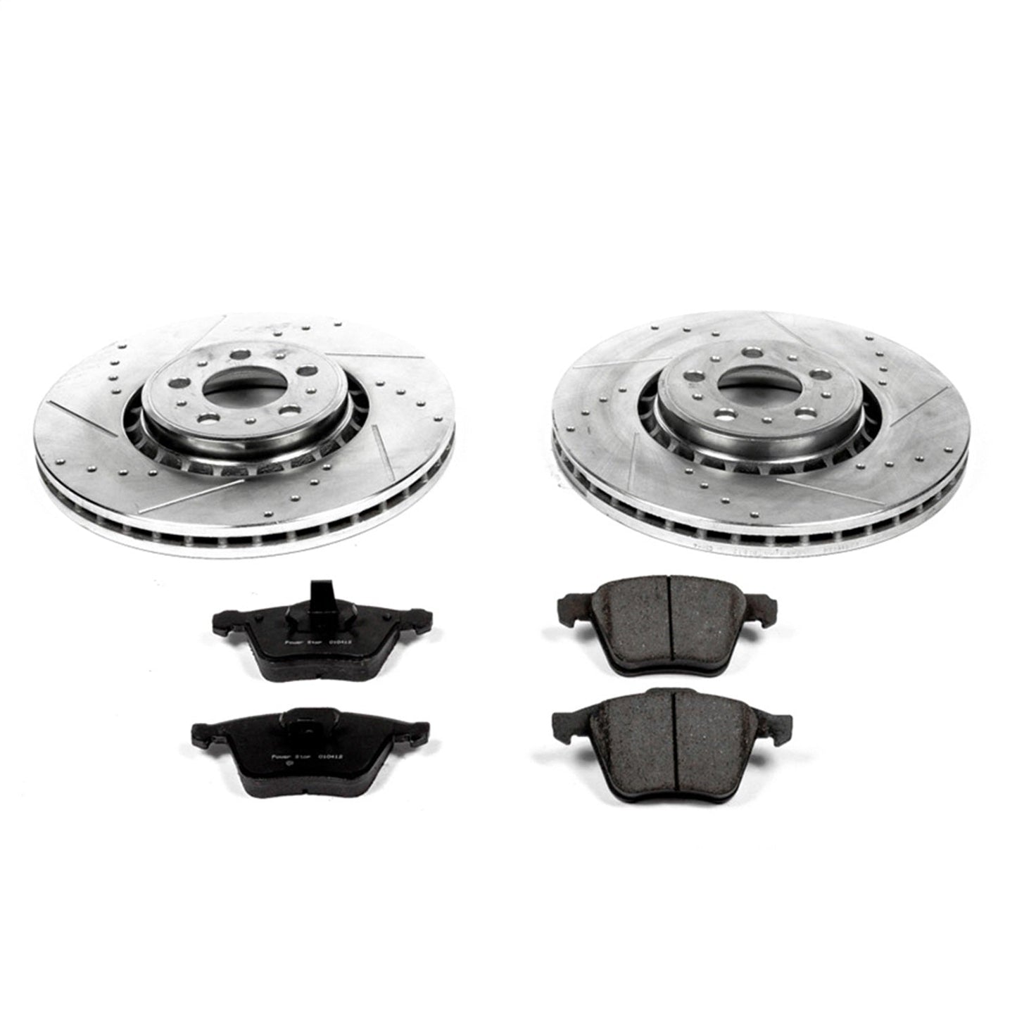 PowerStop Front Z23 Evolution Sport Brake Kit | Volvo XC90 (03-14) (K4552)