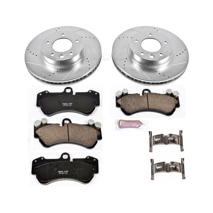 PowerStop Z23 Evolution Sport Front Brake Kit | Porsche Cayenne (04-06) (K4554)