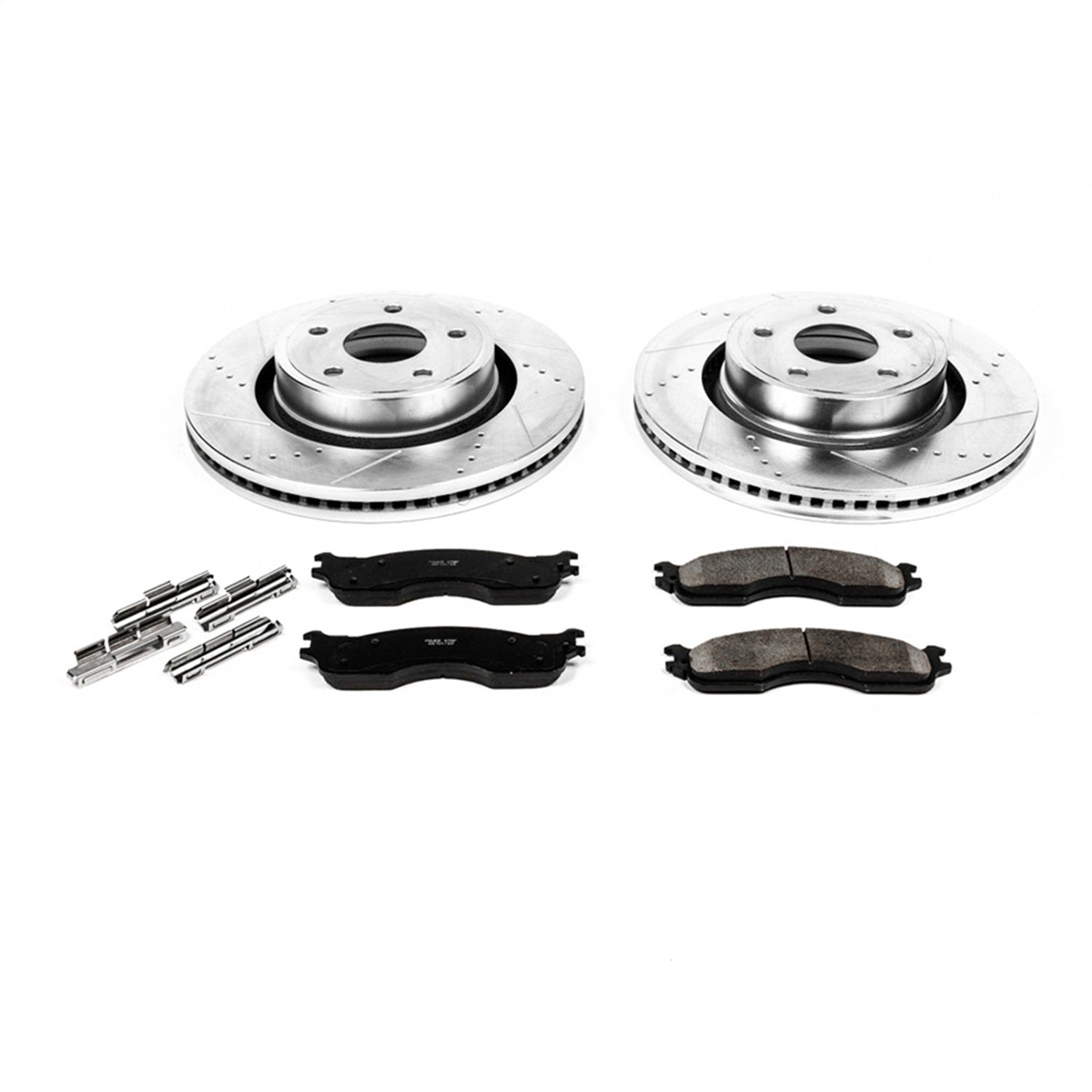 PowerStop Front Z23 Evolution Brake Kit | Dodge Ram 1500 (04) (K4584)