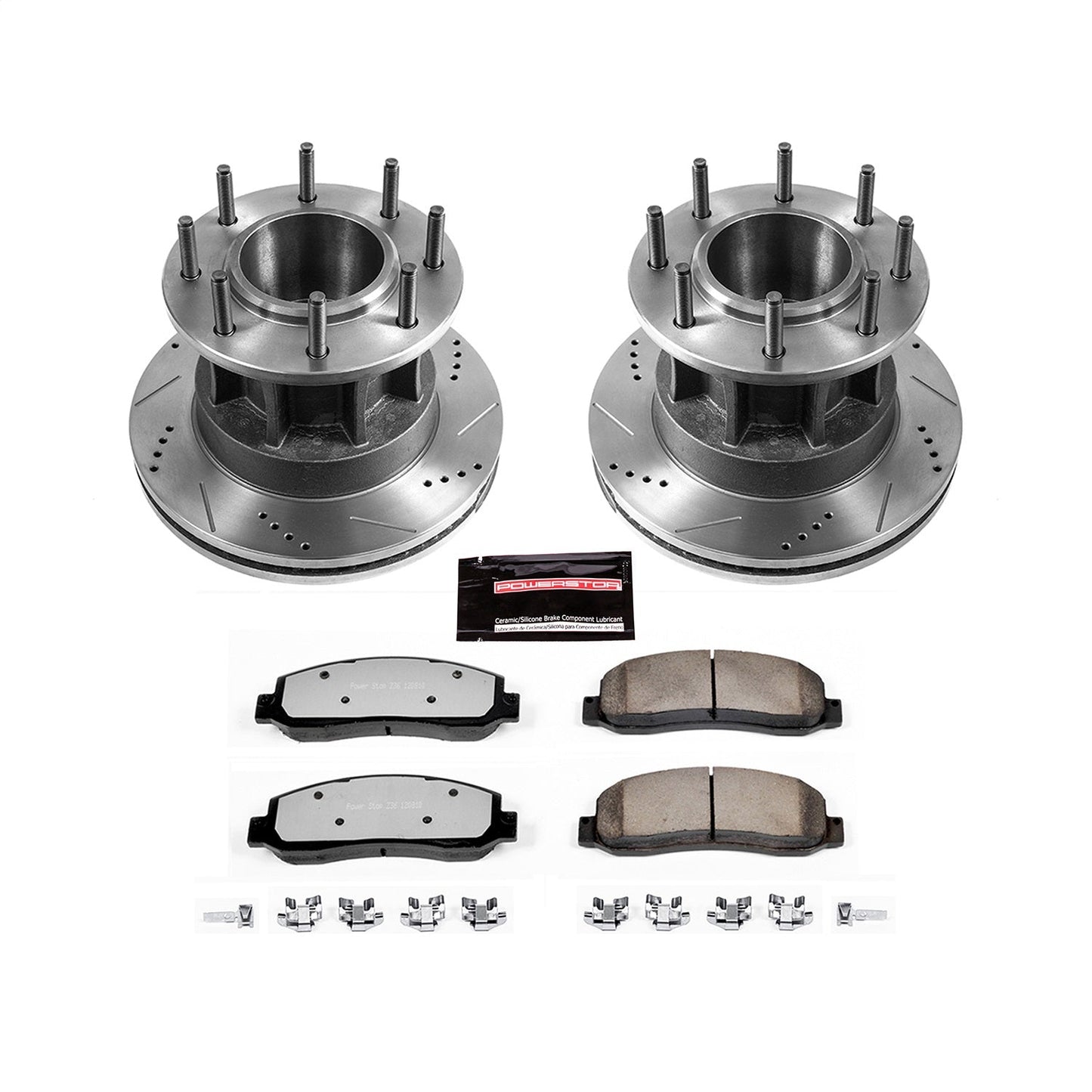 PowerStop Front Z36 Truck & Tow Brake Kit | Ford F-350 Super Duty (05-07) (K4597-36)