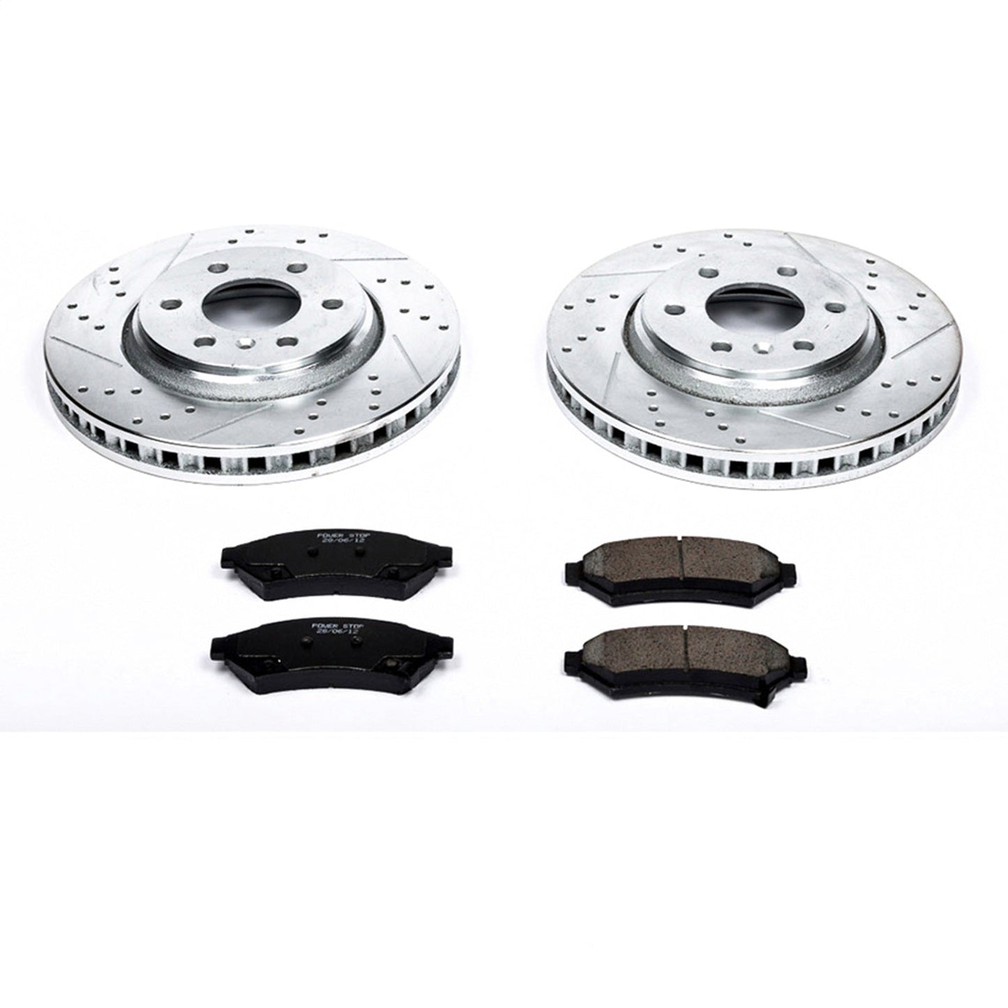 PowerStop Front Z23 Evolution Sport Brake Kit | Buick Terraza (06-07) (K4602)
