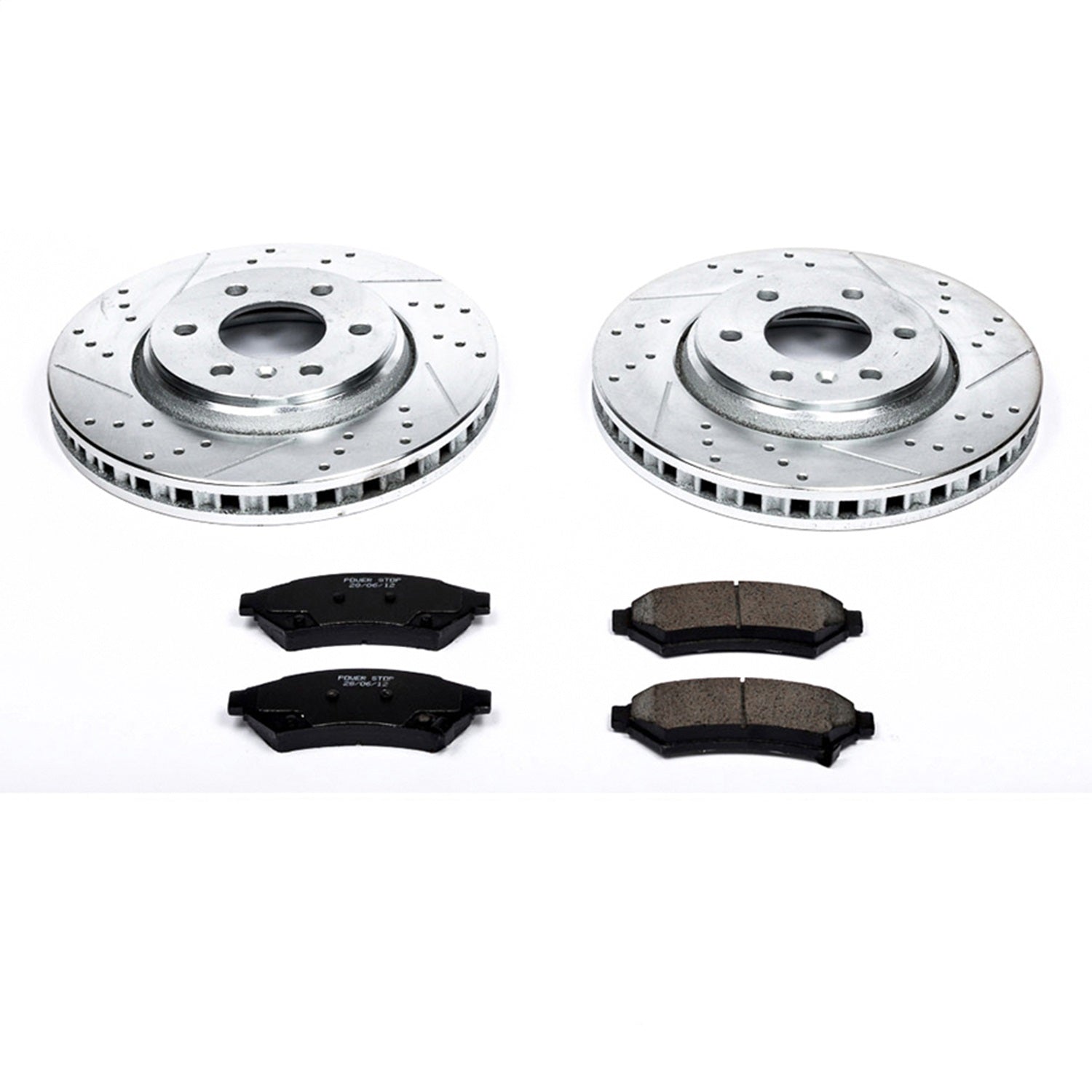 PowerStop Front Z23 Evolution Sport Brake Kit | Buick Terraza (06-07) (K4602)