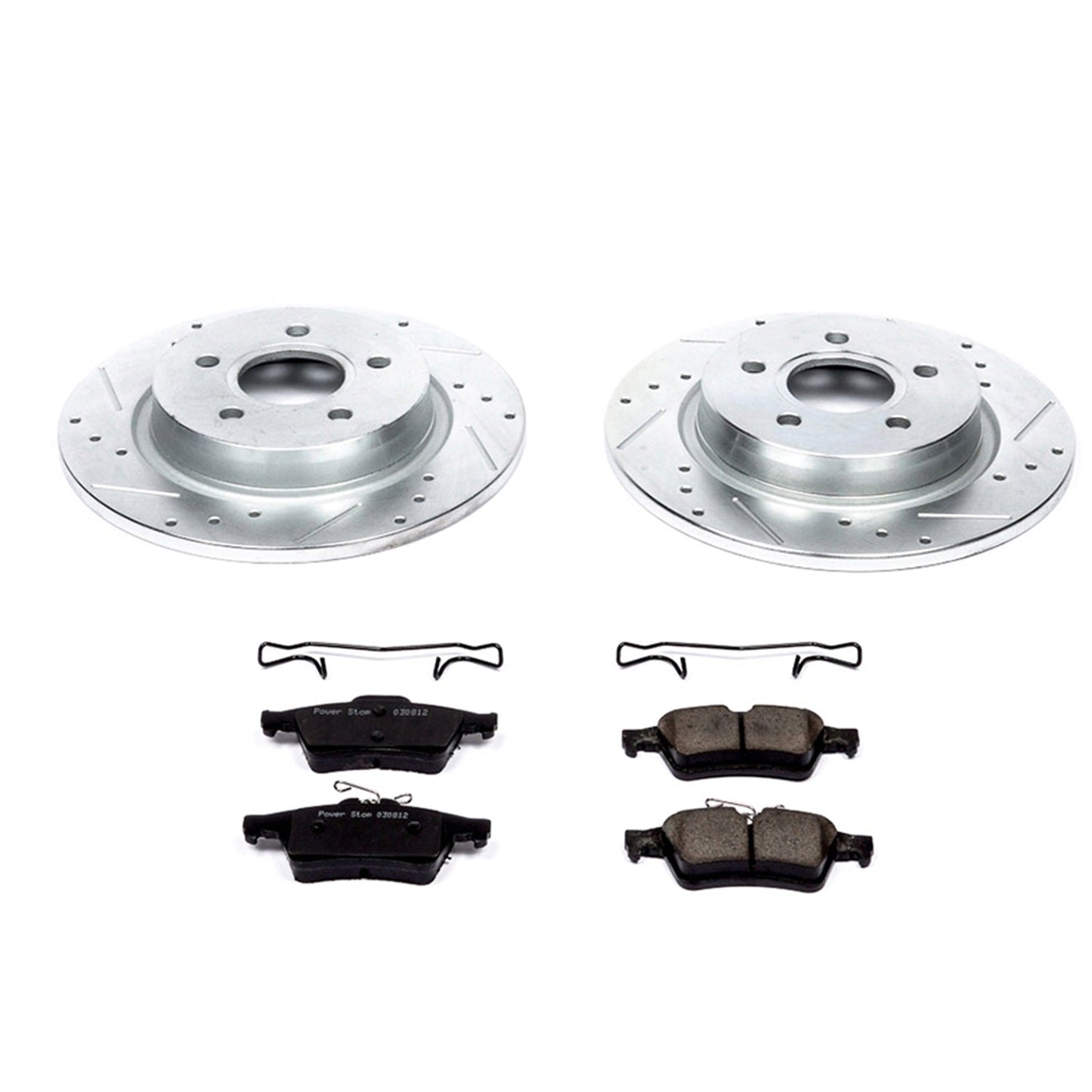 PowerStop Rear Z23 Evolution Sport Brake Kit | Volvo C30 (08-13) (K4613)