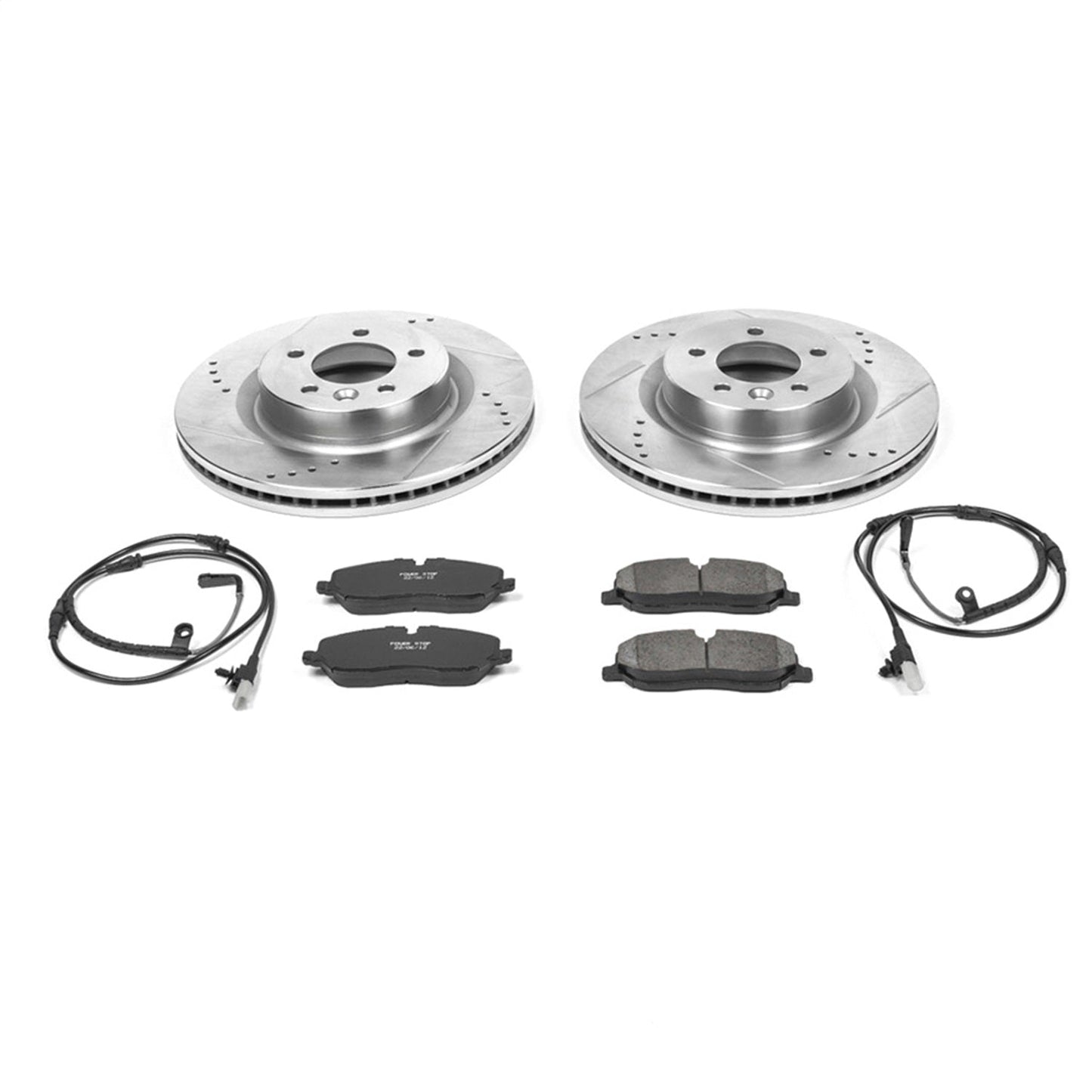 PowerStop Front Z23 Evolution Sport Brake Kit | Land Rover LR3 (05-09) (K4615)