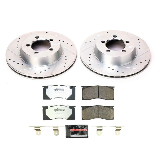 PowerStop Front Z26 Street Brake Kit | Plymouth Duster (70-72) (K4620-26)