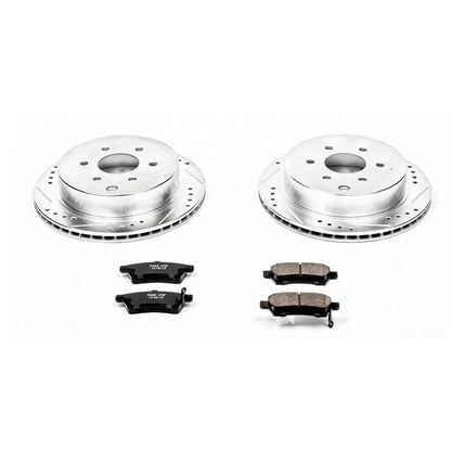 PowerStop Rear Z23 Evolution Sport Brake Kit | Nissan Frontier (05-18) (K4621)