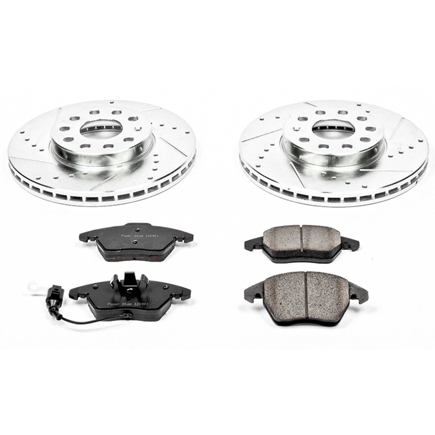 PowerStop Z23 Evolution Sport Front Brake Kit | Audi A3 (10-12) (K4623)
