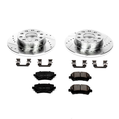 PowerStop Rear Z23 Evolution Sport Brake Kit | Audi A3 (08) (K4627)