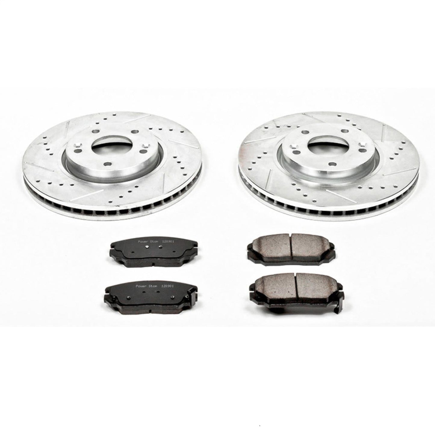 PowerStop Front Z23 Evolution Sport Brake Kit | Hyundai Sonata (06-10) (K4647)