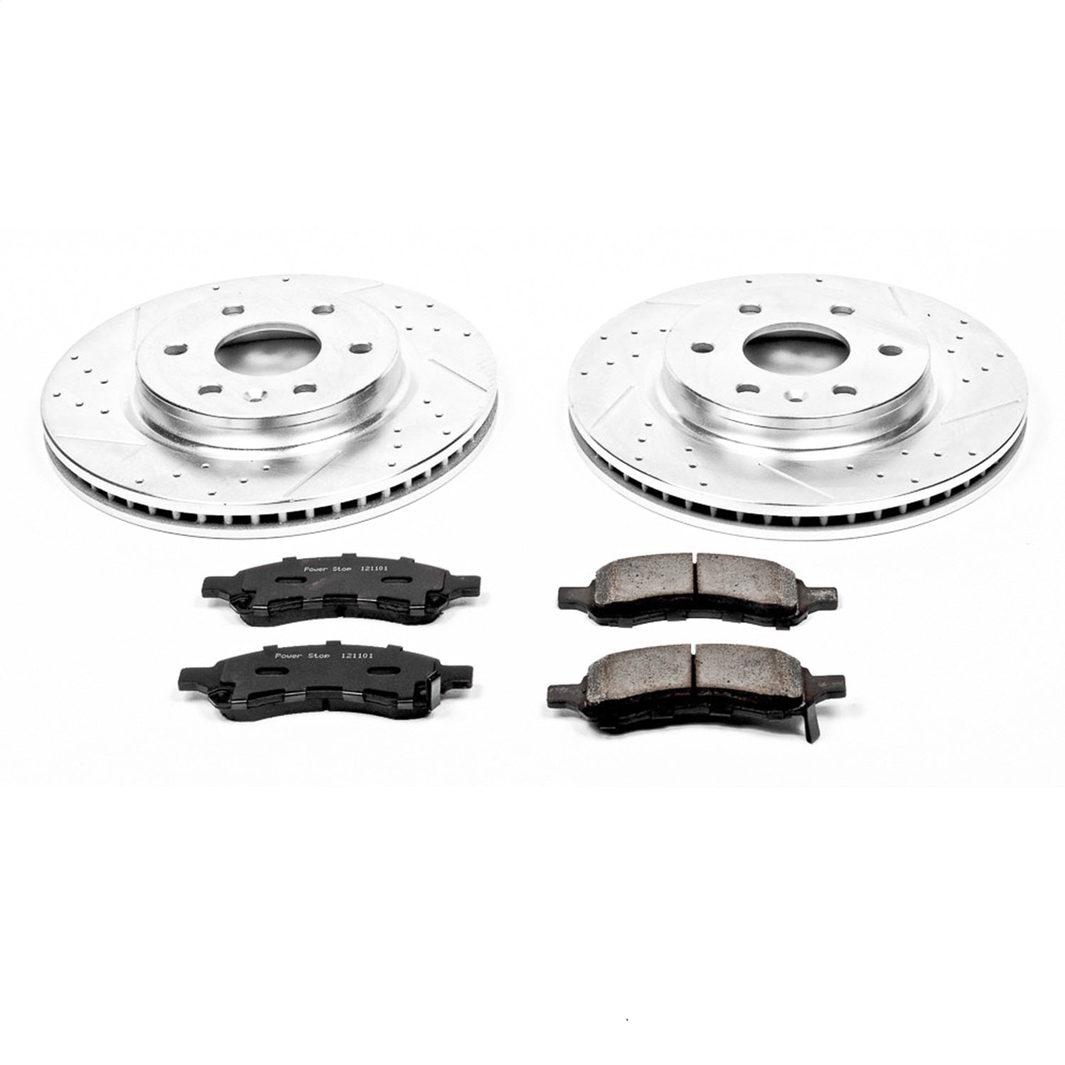 PowerStop Front Z23 Evolution Sport Brake Kit | Buick Enclave (08-17) (K4657)