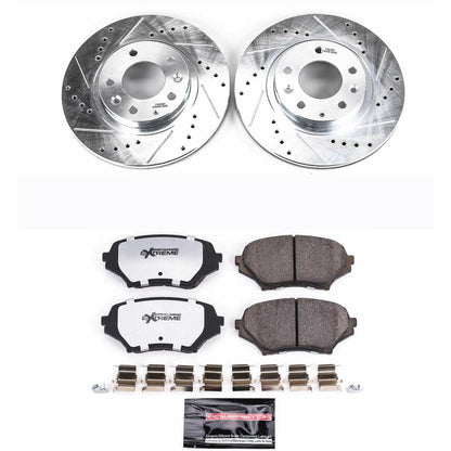 PowerStop Front Z26 Street Warrior Brake Kit | Mazda MX-5 Miata (06-15) (K4659-26)