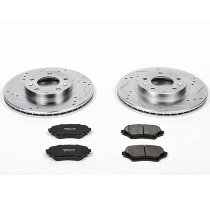 PowerStop Front Z23 Evolution Sport Brake Kit | Mazda MX-5 Miata (06-15) (K4659)