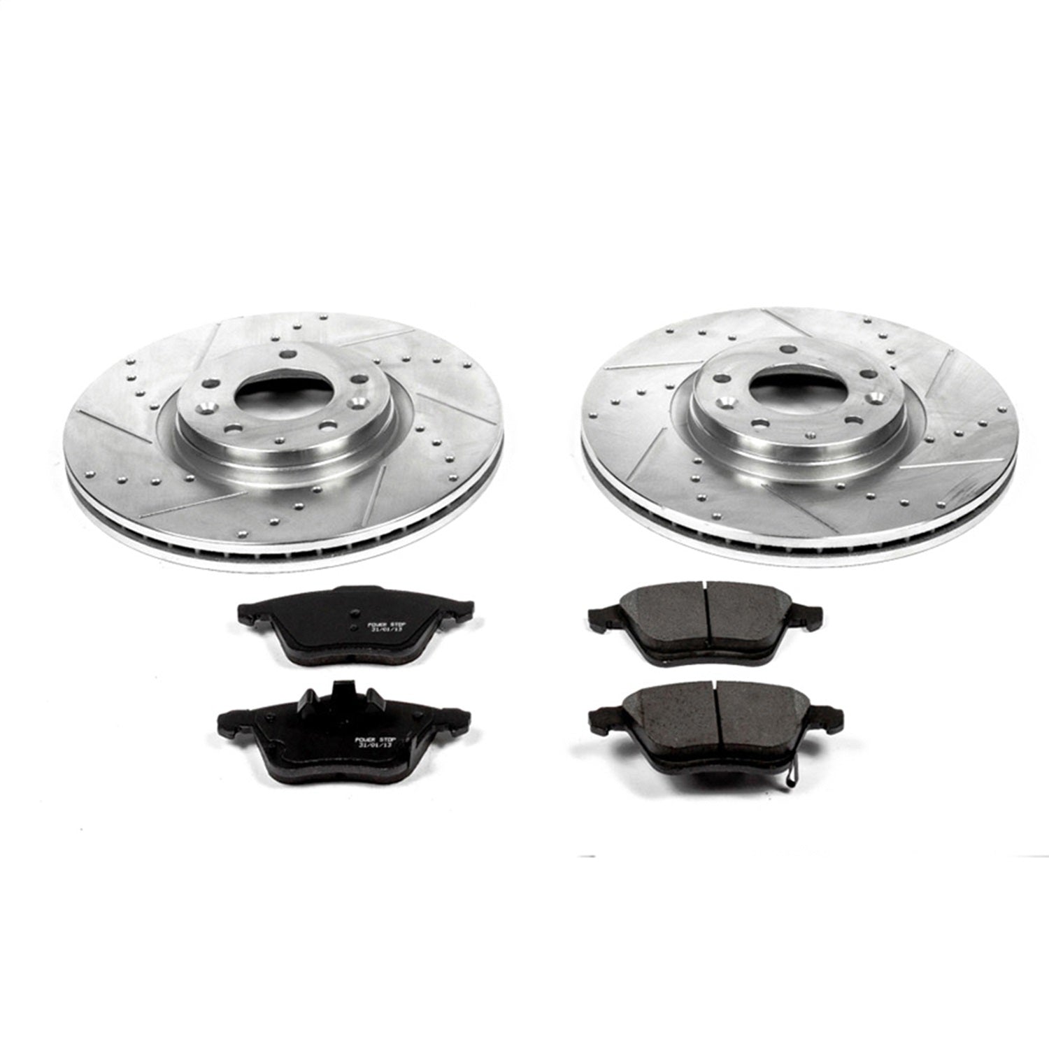 PowerStop Front Z23 Evolution Sport Brake Kit | Mazda 6 (06-07) (K4660)